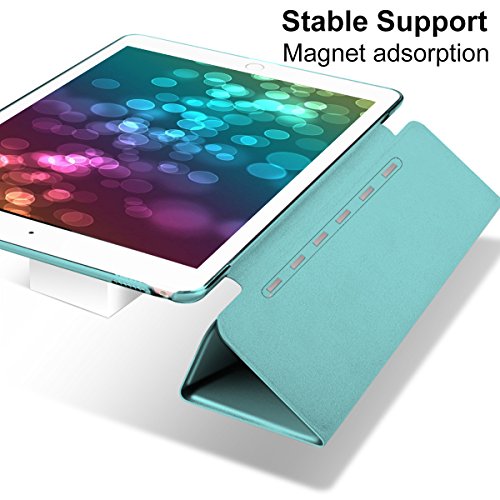 Batianda iPad Pro 10.5 Hülle,Auto aufwachen / Schlaf Funktion Schutzhülle für iPad Pro 10.5 Zoll Modell 2017,Himmelblau - 5