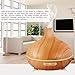 Produktbild Carriea Aroma Diffuser, 400ml Ultraschall Öl Diffusor LED mit 7 Licht Farben Duftzerstäuber Duftlampe Humidifier Aromatherapie Luftbefeuchter Holzmaserung Dunkel Yoga Salon Wohn-Schlaf-Kinderzimmer