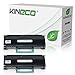 Produktbild Kineco 2 Toner kompatibel alternativ zu Lexmark X264DN, X363DN, X364DN, X364DW - X264H21G - Schwarz je 9.000 Seiten