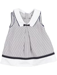 Charanga Verinero, Vestido para Bebés, Multicolor (Listado), 80 (Tamaño del Fabricante: 12-18 )