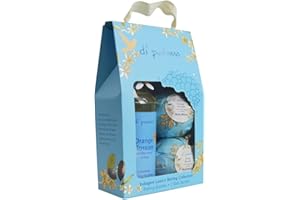 Di Palomo Orange Blossom & Honey Indulgent Luxury Bathing Collection. Bathing Bubbles 300ml & 2 Bath Bombs. Bubble Bath Body Wash & Bath Bomb Bath Set. Bubble Bath & Shower Gel Gifts for Women.
