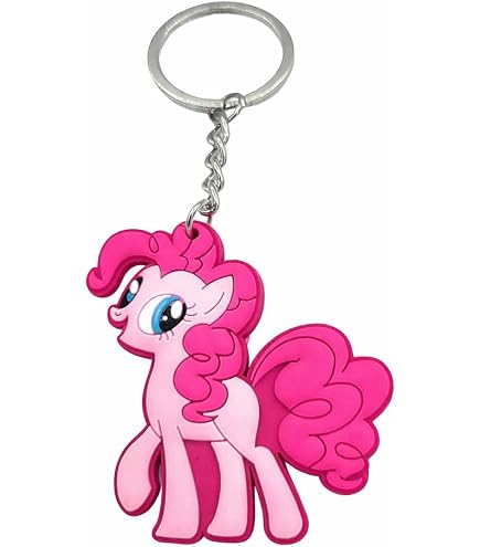 Pochette Zippée My Little Pony Faite Main - Sac à Main Avec Porte-clés, En Coton Multicolore, Neuf