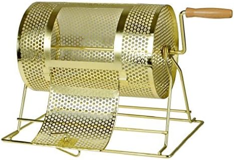 Cherry Queen 11 x 8 Brass Plated Raffle Drawing Ticket Drum Spinning Lottery Casino Bingo by Justcharms Sports