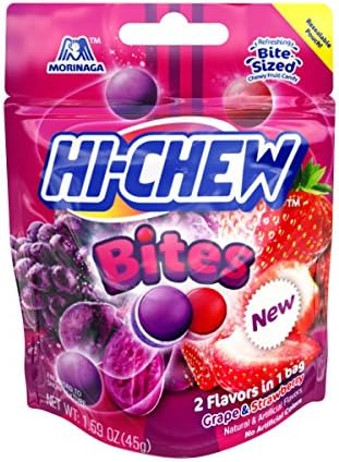 Hi Chew Grape &amp; Strawberry - 6 x 45g