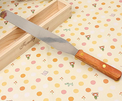 Demarkt Kuchenmesser Tortenmesser Glasurmesser Tortenheber Backen Werkzeuge Edelstahl 8 inch - 7