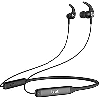 boAt Rockerz 330 Wireless Neckband with ASAP Charge, Up to 30H Playback, Enhanced Bass, Metal Control Board, IPX5, Type…