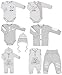 Produktbild MAKOMA Baby Erstlingsausstattung Set -My Bear- 8tlg. Gr. 62 Unisex