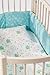 BabyDan Cot Bumper (Flying Donkey, Blue)