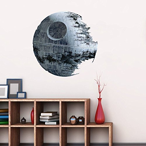 Star Wars Death Star Wall Art Decor 50 cm Star Wars Home Decor Aufkleber Entfernbare Peel & Stick - 2