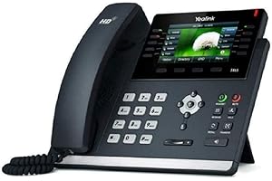 AMAZON RENEWED Yealink T46S VoIP Phone | POE Powered | Pantalla a color | Renovado