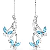 Clara 925 Silver Butterfly Pendant Earring Chain Bracelet Ring for Women | Jewellery Set | Platinum Plated | Swiss Zirconia |