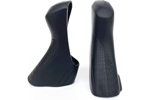 FITOYO Lot de 2 housses de protection pour levier de vitesse Shimano ST-6800 ST-5800 ST-4700 ST-4703 Noir