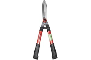 BARGAINS-GALORE 23" Hedge Shears - Gardening Grass Steel Edging Lawn Cutter Trimmer Pruning | Easy Effortless Cut Sharp Blade for Precise Gardening | Soft Grip Handle
