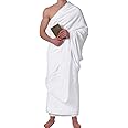 YJZQ Men's Ihram Ehram Ahram Set for Hajj and Umrah Pilgrim Scarf Hajj Clothing for Men 2 White Towels Islamic Turkish Clothing for Men Umrah White Hajj Gifts