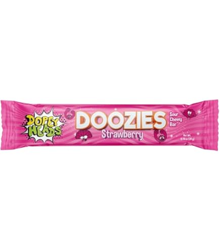 Dopey Heads Doozies Strawberry 20g (0.71oz) (Pack Of 24 - View #4
