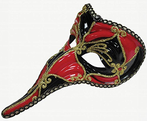 Preisvergleich Produktbild Loki Mask Red / Black On Band by Bristol Novelties
