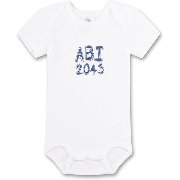 Sanetta Baby Body Aus Bio-Baumwolle - Unterwäsche Für Neugeborene
