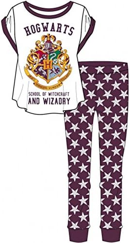 Ladies Official Harry Potter Hogwarts Pyjama Set