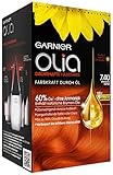 Garnier Olia Haar Coloration Intensives Kupfer 7.4, Färbung für Haare enthält 60% Blumen-Öle für intensive Farbkraft - Ohne Ammoniak - 3er Pack (3 x 1 Stück)