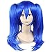 Produktbild etruke Anime Blau Vocaloid Clip auf Pferdeschwanz Kagerou project Cosplay Perücken