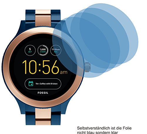 Preisvergleich Produktbild 4x ANTIREFLEX matt Schutzfolie für Fossil Q Venture Displayschutzfolie Bildschirmschutzfolie Schutzhülle Displayschutz Displayfolie Folie