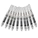 Generic 10pcs Fountain Pen Ink Supply Container Cartridges 4mm RS.210.00