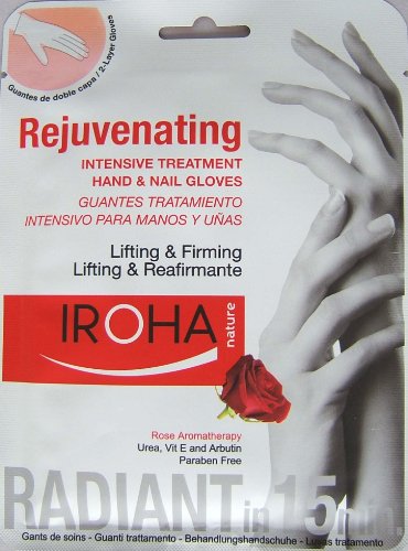 Iroha Nature Intensive Treatment Hand & Nail Gloves - Rejuvenating Rose