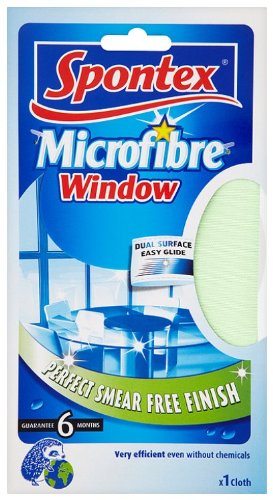 Preisvergleich Produktbild Spontex Microfibre Window Cloth (Pack of 6)