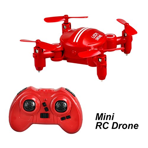 Boys Toys Mini Drones for Kids Girls Foldable Portable Quadcopters with 360° Roll-over and Headless Mode (Red) By Luxon reviews Boys Toys Mini Drones for Kids Girls Foldable Portable Quadcopters with 360° Roll-over and Headless Mode (Red) By Luxon