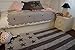 Lorena Canals Washable Rug (Flag American/Light Grey/Dark Grey)
