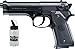 Produktbild SET: Beretta M92 FS HME Airsoft mit Metal Slide & HopUp 0,5 J Softair 6 mm BB Federdruck 2.5887 + G8DS® Softair Munition BIO BBs Premium Selection 2000 Stück 0,20 g 6mm