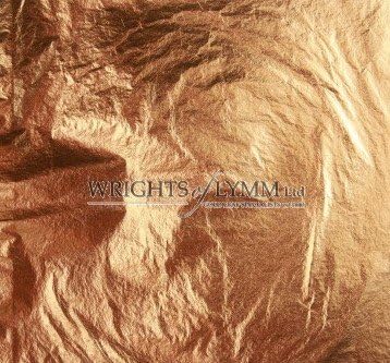 Genuine Copper Leaf Transfer booklet 140 x 140mm