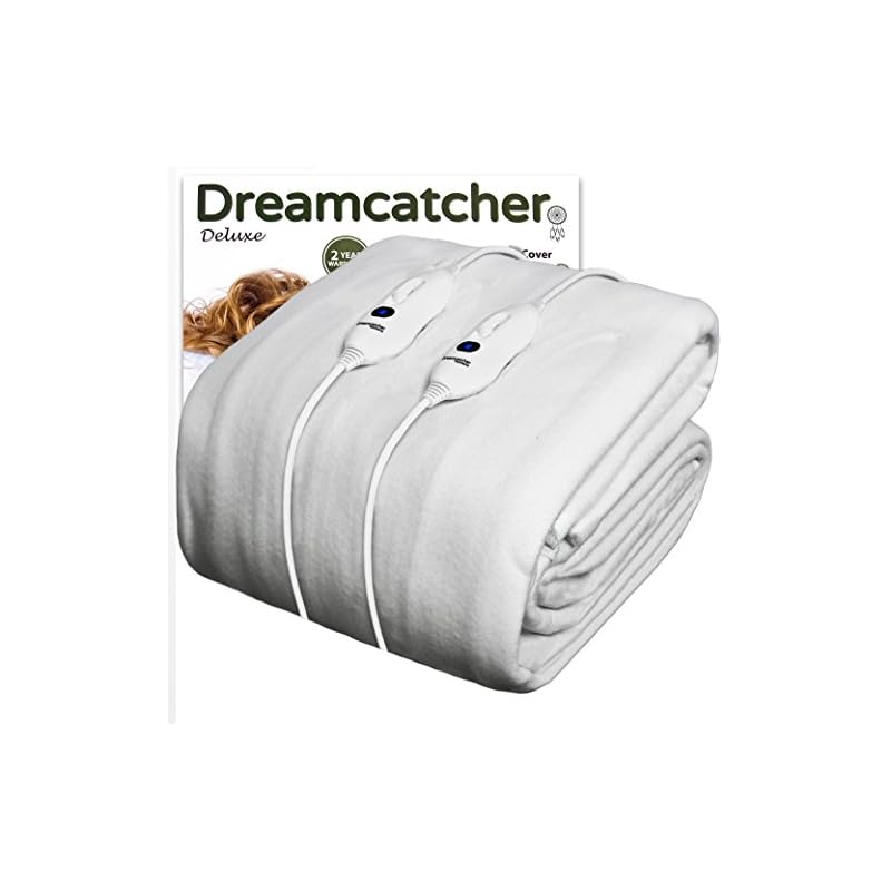 Dreamcatcher Double Electric Blanket Luxury Polyester, Double Bed 193 x