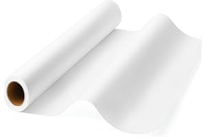 WSICSE Tracing Paper Roll 59cm x 28m - White Translucent Trace Paper for Drawing, Sketching, Sewing Pattern and Crafts