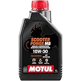 Motul Scooter Power 10W/30 MB 4T 1 Lt 4 Stroke Full Synthetic Motorcycle Oil