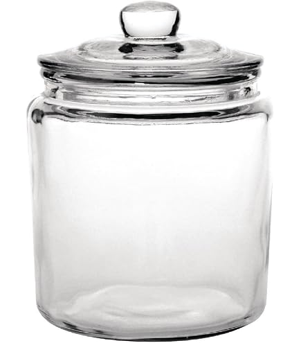 SWEET HOME Barattolo In Vetro Per Biscotti Con Coperchio - Potiche Trasparente, Altezza 22,5 Cm, Diametro 13,5 Cm By Varotto