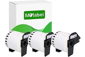 Molabel address Label DK-22205 DK22205 3pack Rolls (Endless) kompatybilne z Brother P-Touch QL-500 QL-500A QL-500BS QL-500BW