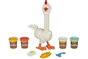 Play-Doh Kurczak z nietoksyczną ciastoliną w 4 kolorach