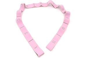 TingDongWei Yoga Strap, Yoga Stretching Strap, Yoga Stretch Cotton Training Elastic Fitness Strap Easy to Wear and Highly Elastic Resistance Straps