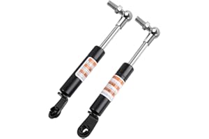 ‎AUZKONG Auzkong Tmax 500 Stoßdämpfer zum des Sitzes am Motorrad, Aufbewahrungsbox Halterung Kompatibel mit YAMAHA T-max 500 (2008-2018) T-Max 530 (2012-2018) 2 Stk Silber