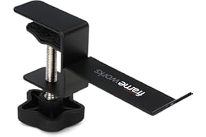 Gator Frameworks Cases Frameworks - Supporto per cuffie da scrivania (GFW-HP-HANGERDESK), nero, piccolo