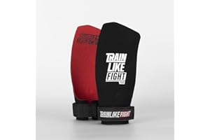 TRAINLIKEFIGHT Icon 0H - Strade per cross training, calistenia, esercizi ginnici, protezione per le tue mani - Red Plus - M