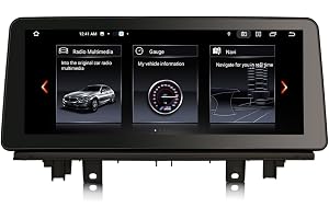 12,3 Tum 8-Kärnig CarPlay Android 13 Bilradio GPS-Navigering för BMW X1 F48 NBT-System Stöder Carplay IPS WiFi DAB+ DVR Canbus