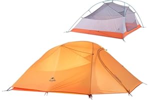 Naturehike Cloud-up 3 Tente de Camping Ultra-légère pour 3 Personnes - Tente de Randonnée Double Couche Imperméable 4 Saisons