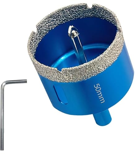 Vetrineinrete® Sega a tazza diamantata per forare piastrelle ceramica