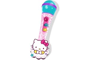 Reig/hellokitty - 1501 - Accessoire Pour Instrument De Musique - Micro Avec Ampli Et Rythmes - Hello Kitty
