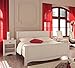 Produktbild Froschkönig24 Marion 7 Bett inkl. 2X Nachtkommode Schlafzimmer Set im Landhausstil Kiefer/Weiß