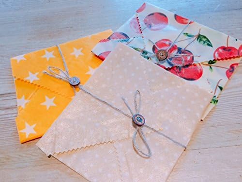 Beeswax Small Sandwich Wrap, Zero Waste, Reuzable, 100% Natural, Eco