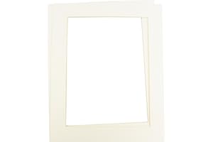 PPF (Art) Limited Two Pack Antique/Off White Picture Photo Mount Size 8x10 fits 6x8