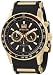 Produktbild Invicta Men's 1236 Aviator Chronograph Black Dial Black Polyurethane Watch